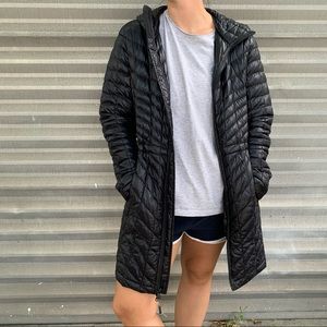 North Face Hooded Thin Puffer